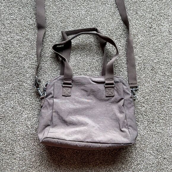 KIPLING ZIP TOP ADJUSTABLE SHOULDER BAG BROWN A303576 - Picture 3 of 8